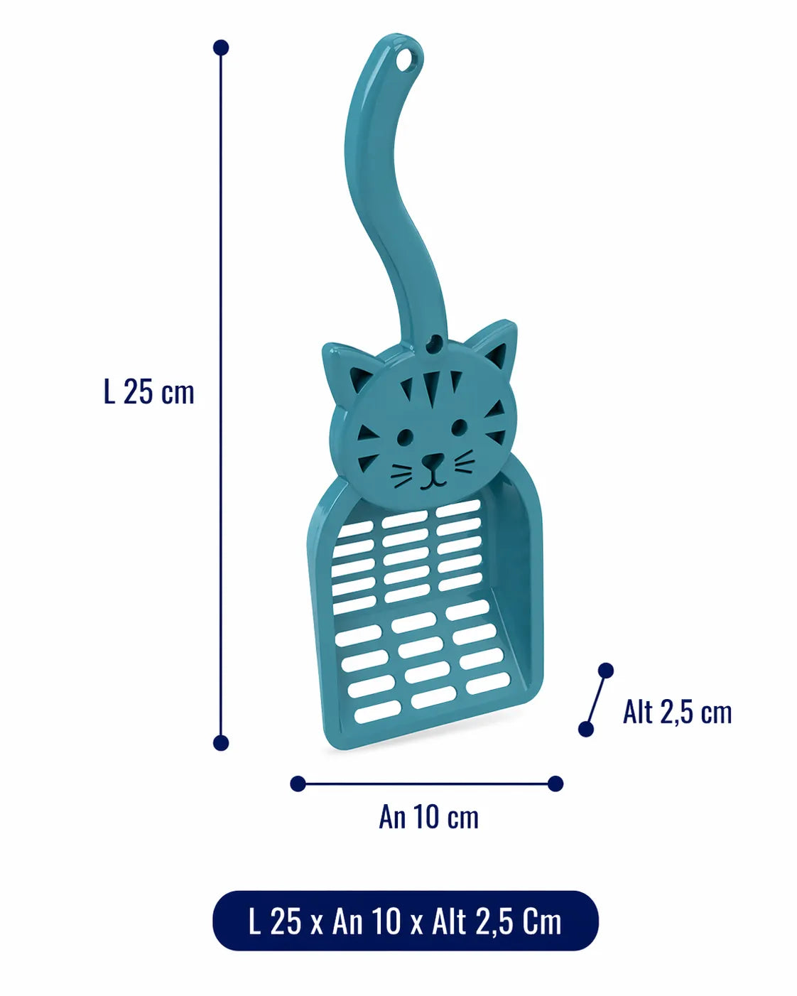PALA ARENERA CARA DE GATO