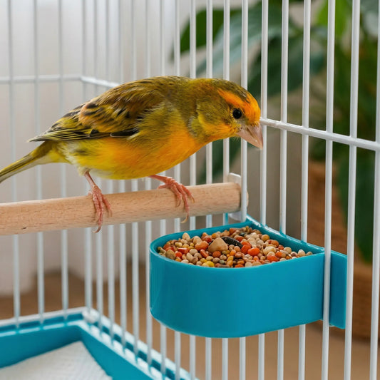 COMEDERO BEBEDERO AVES x100UND