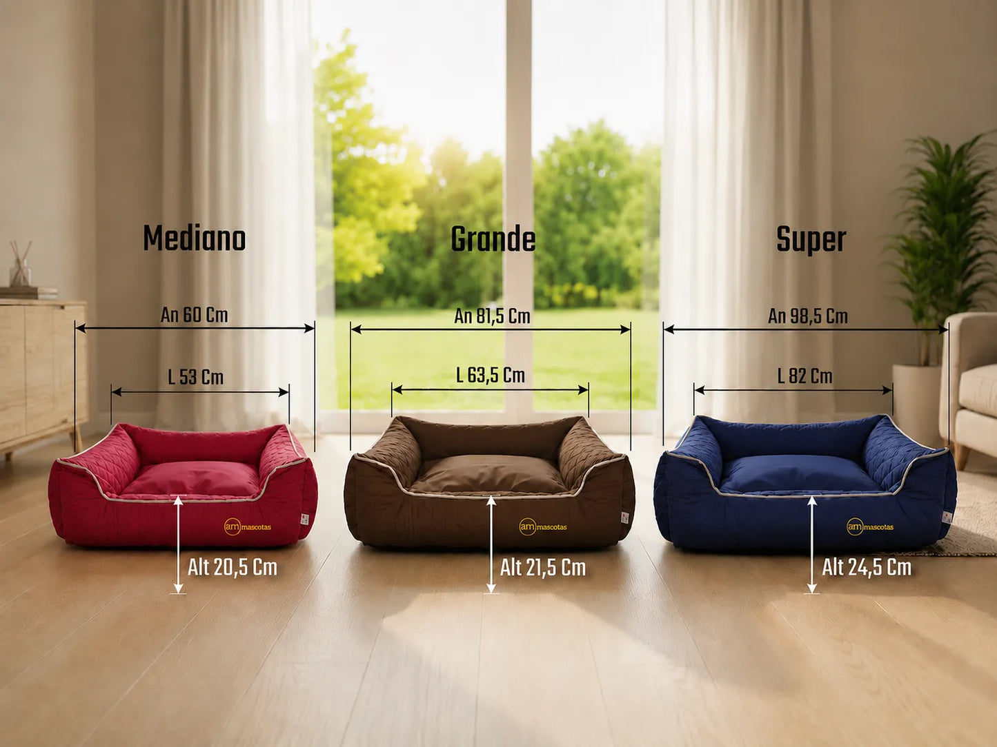 Cama Acolchada Luxury