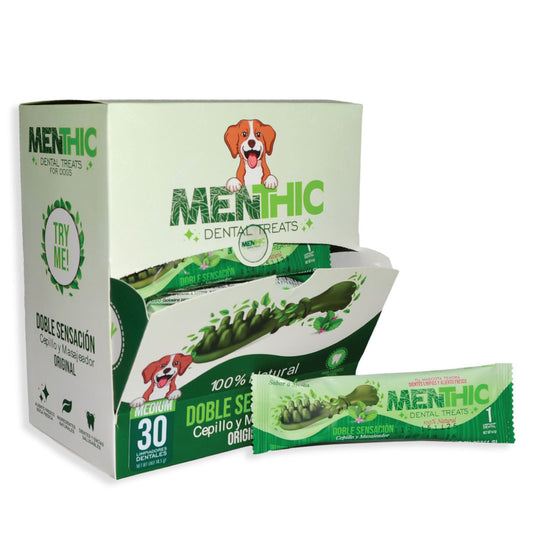 Menthic Caja Dispensadora Sachet - Talla Medium
