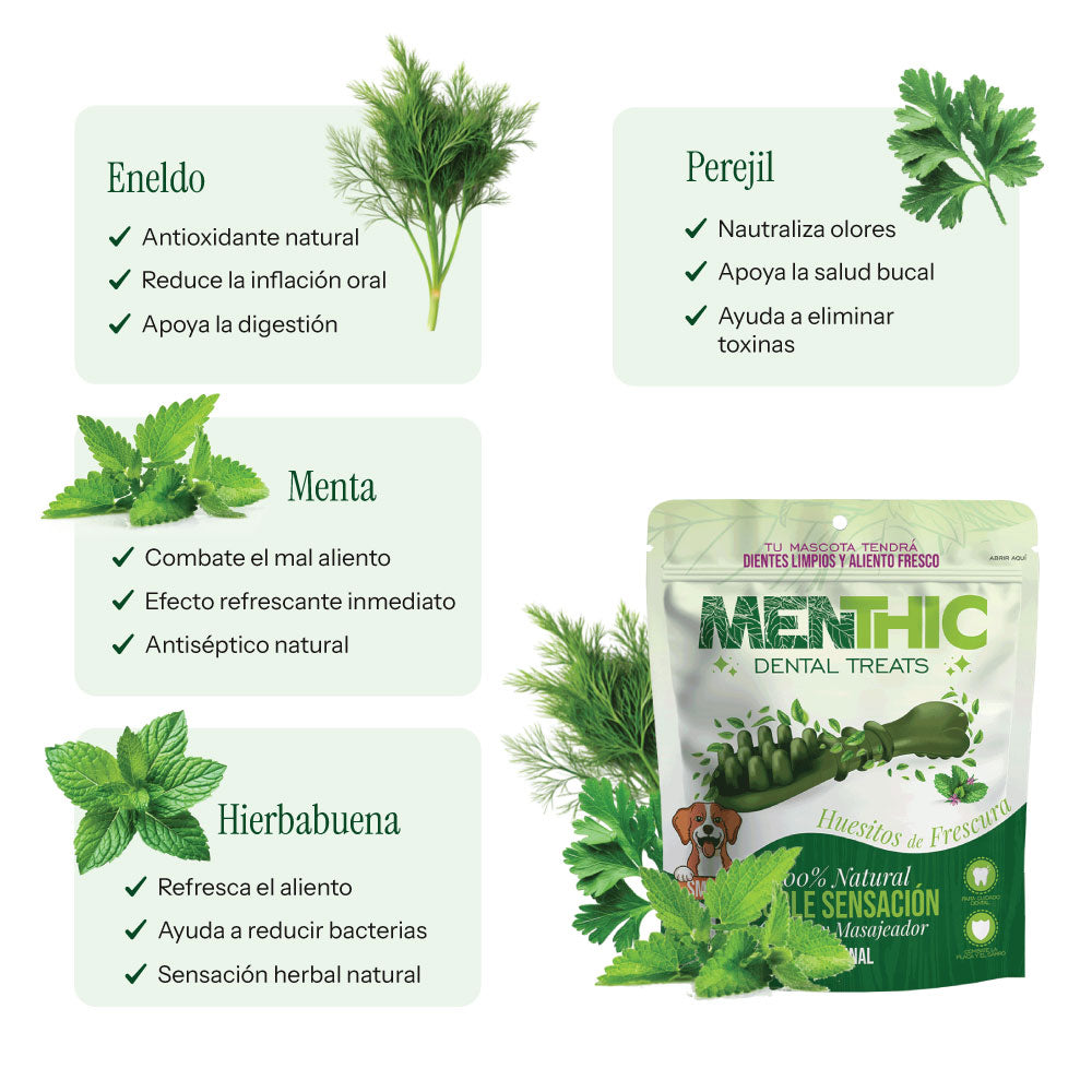 Menthic Hueso - 185 gr - Talla Small