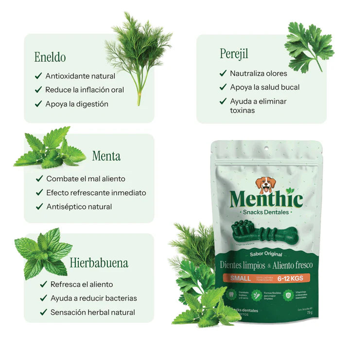 MENTHIC CEPILLO - 79 GR - TALLA S