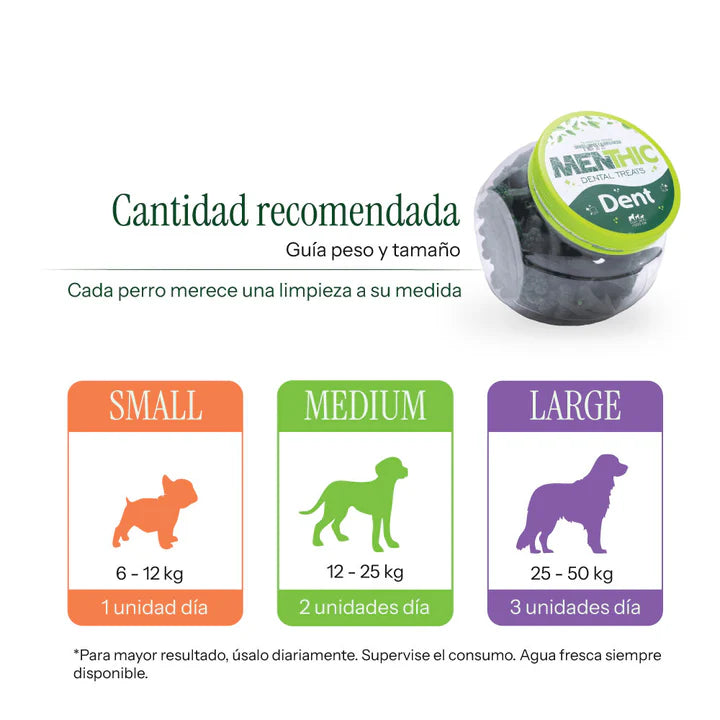 MENTHIC HUESO - BOMBONERA - 1.000 GR - TALLA M