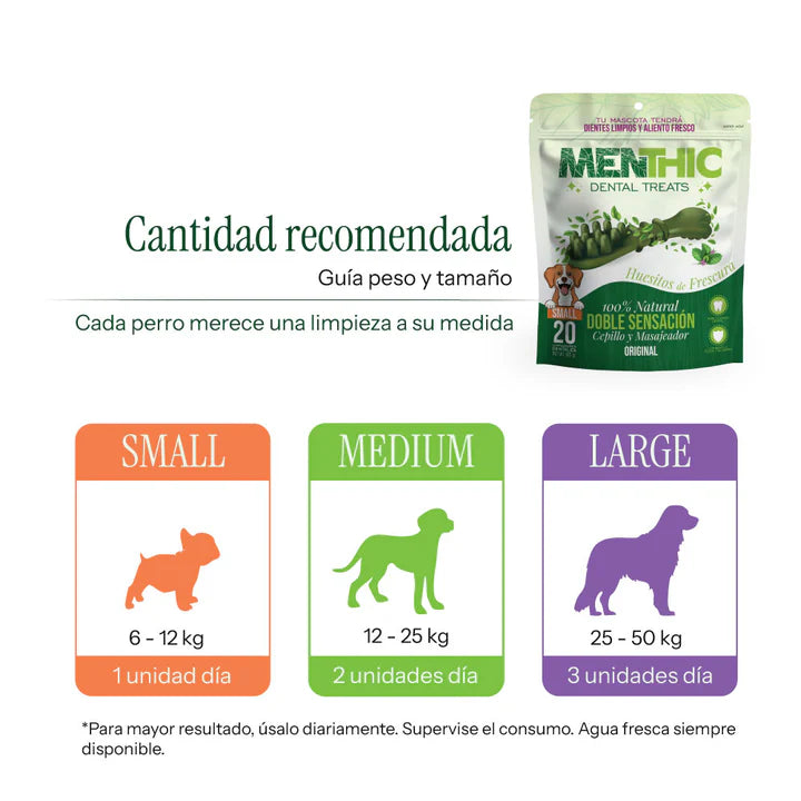 MENTHIC CEPILLO - 185 GR - TALLA S