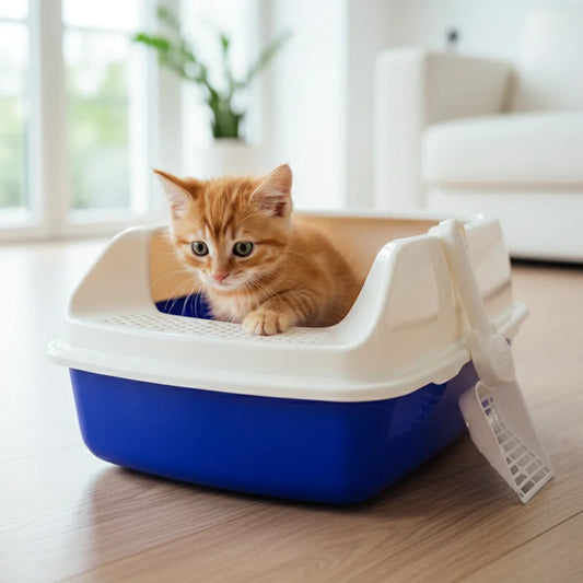 ARENERA GRANDE CLEAN CON TAPA PARA GATO