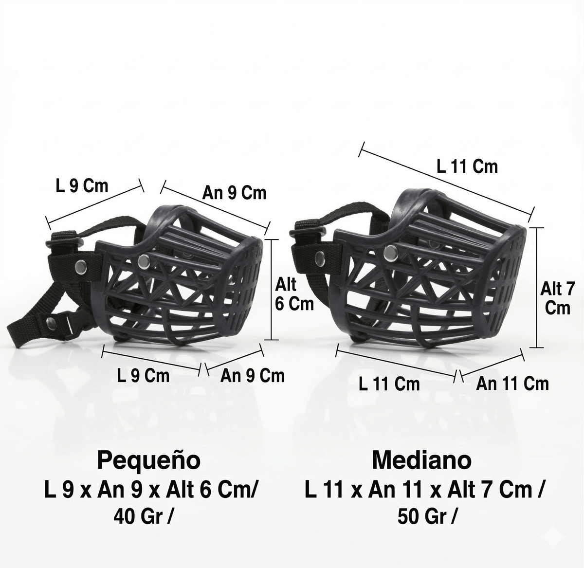 BOZAL CANASTILLA PLASTICO