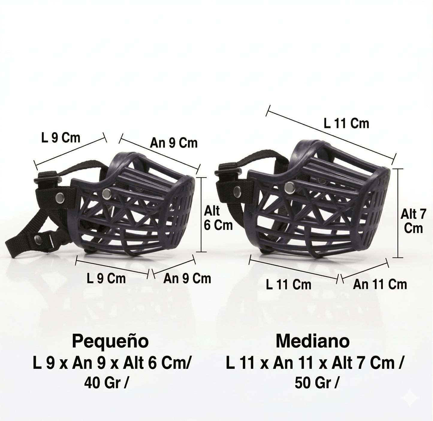 BOZAL CANASTILLA PLASTICO