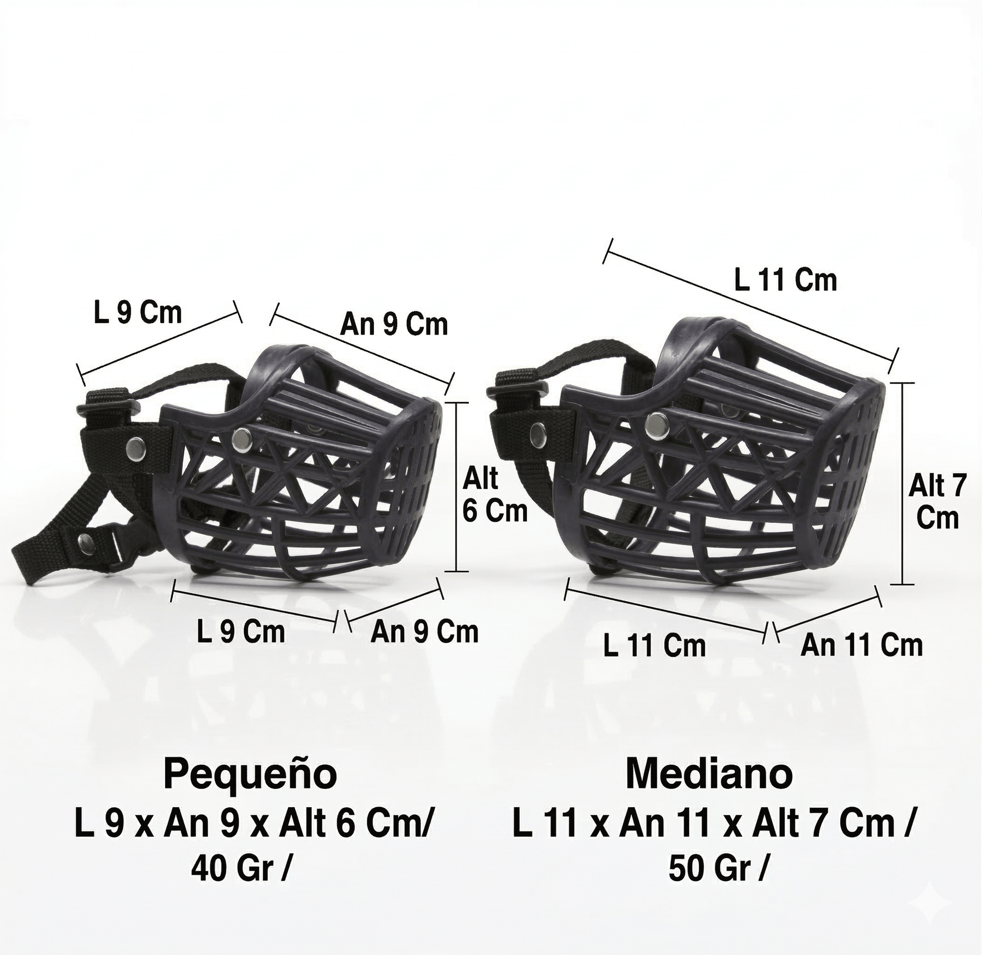 BOZAL CANASTILLA PLASTICO