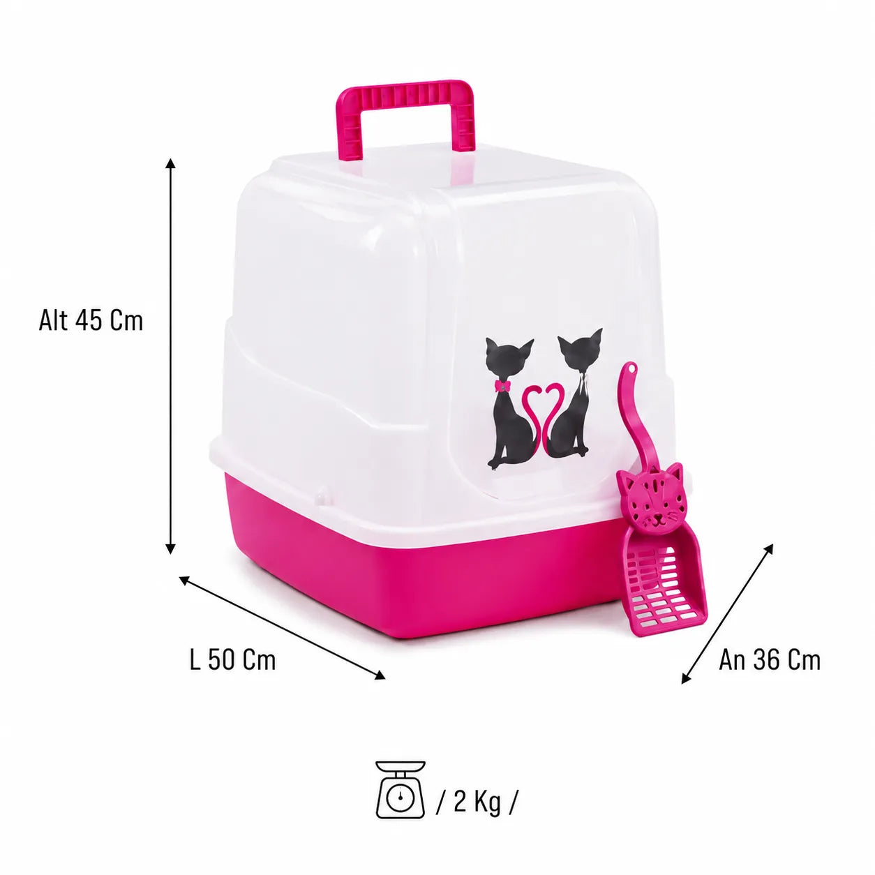 BAÑO FILTER CAT IGLOO