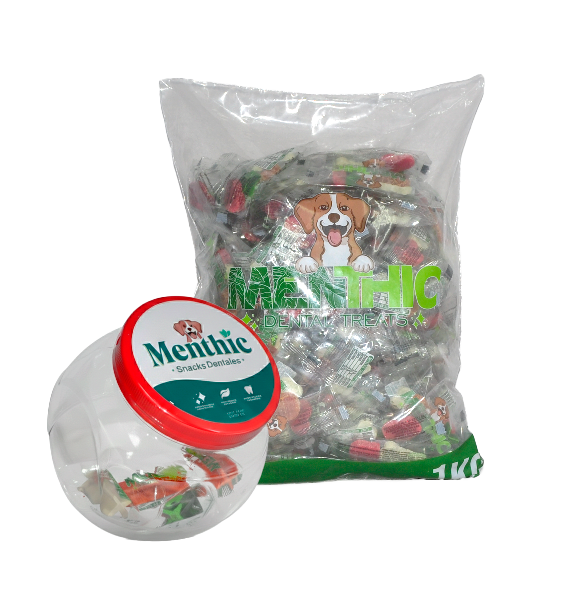MIX - BOLSA RESPUESTO 1.000 GR + BOMBONERA