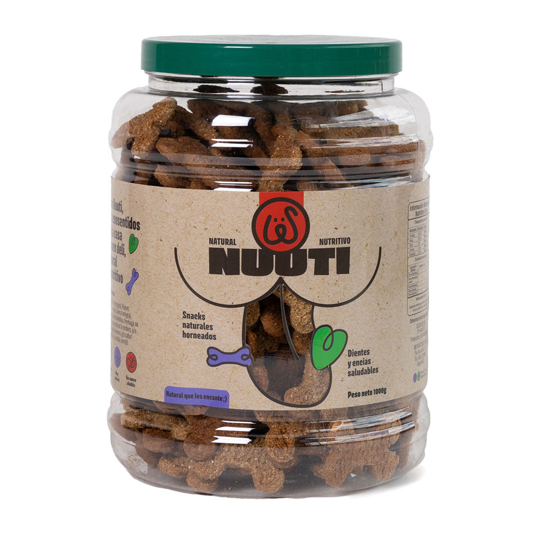 GALLETA NATURAL NUUTI - BOMBONERA  1.000 GR - PERRO