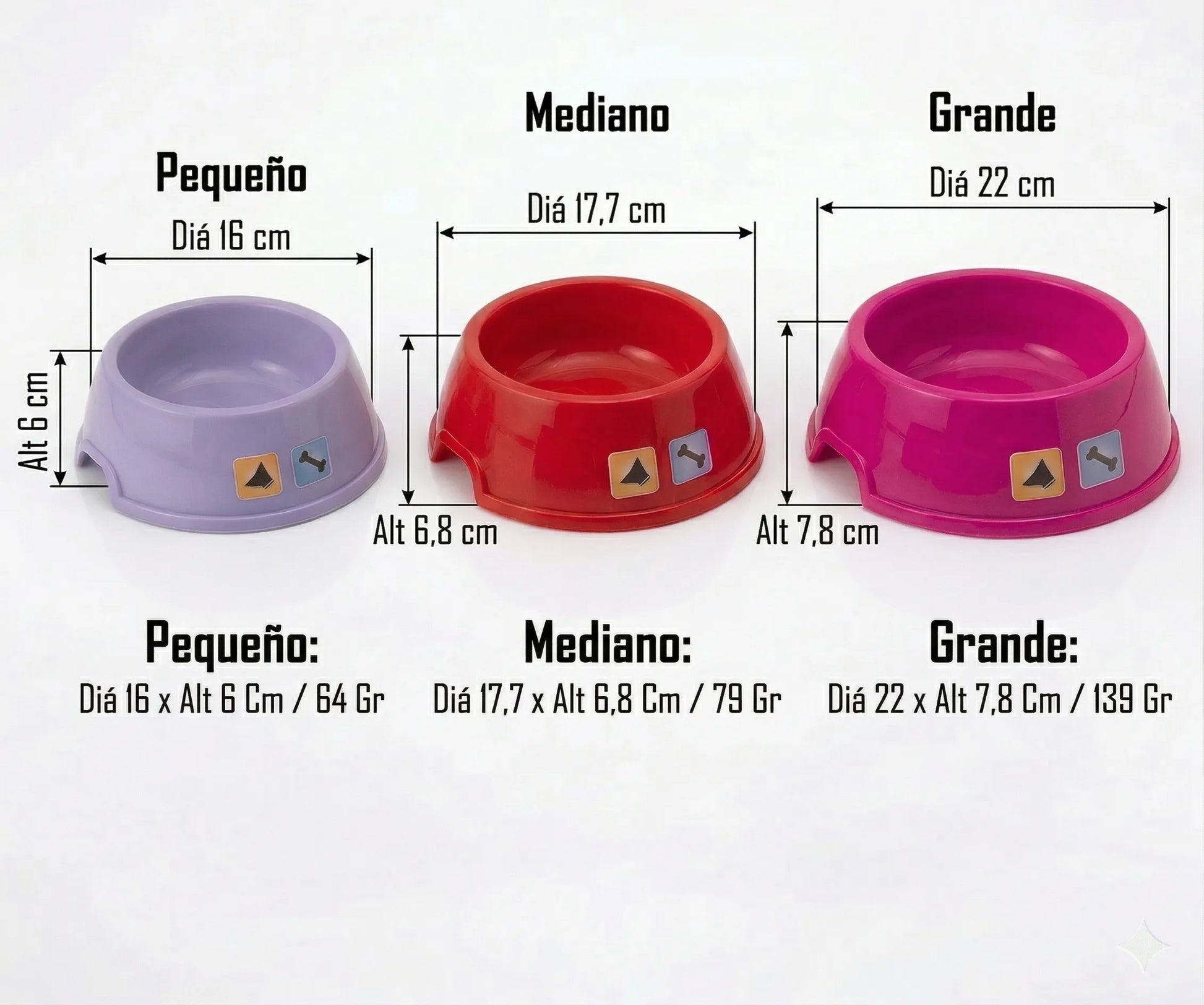 COMEDERO AMERICANO REDONDO