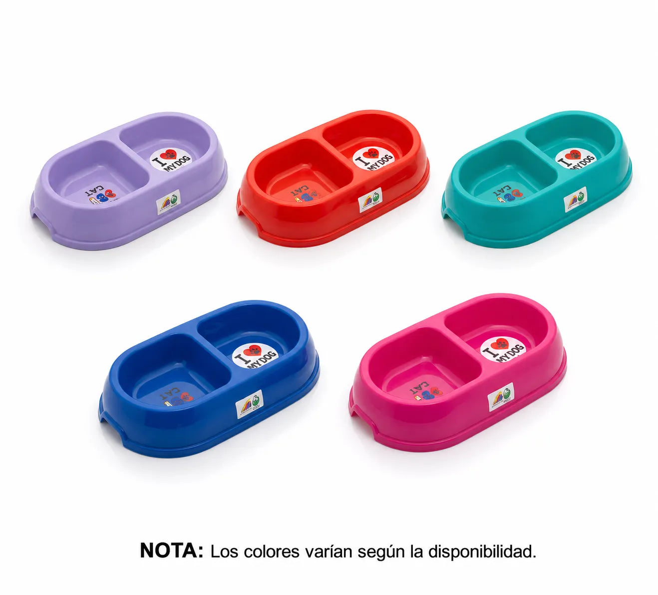 COMEDERO DOBLE - ANTIDESLIZANTE