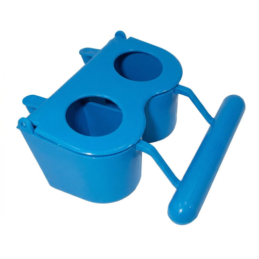 COMEDERO DOBLE PLASTICO X12UND
