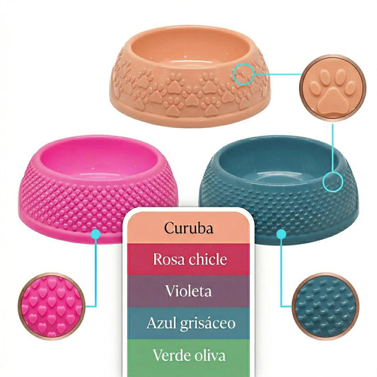 COMEDERO FIGURAS ANTIDESLIZANTE