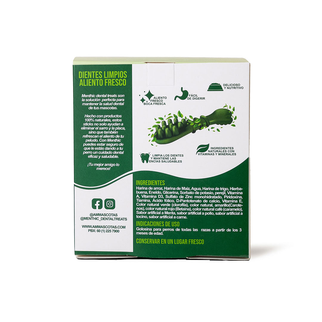 MENTHIC CAJA DISPENSADORA SACHET - TALLA  S - 40 Unid