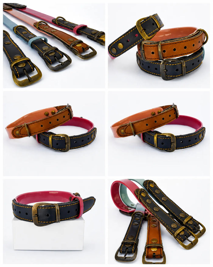 COLLAR DE CUERO MEDIANO