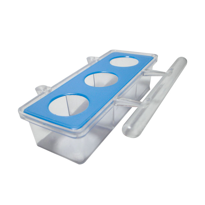 COMEDERO TRIPLE CRISTAL X12UND