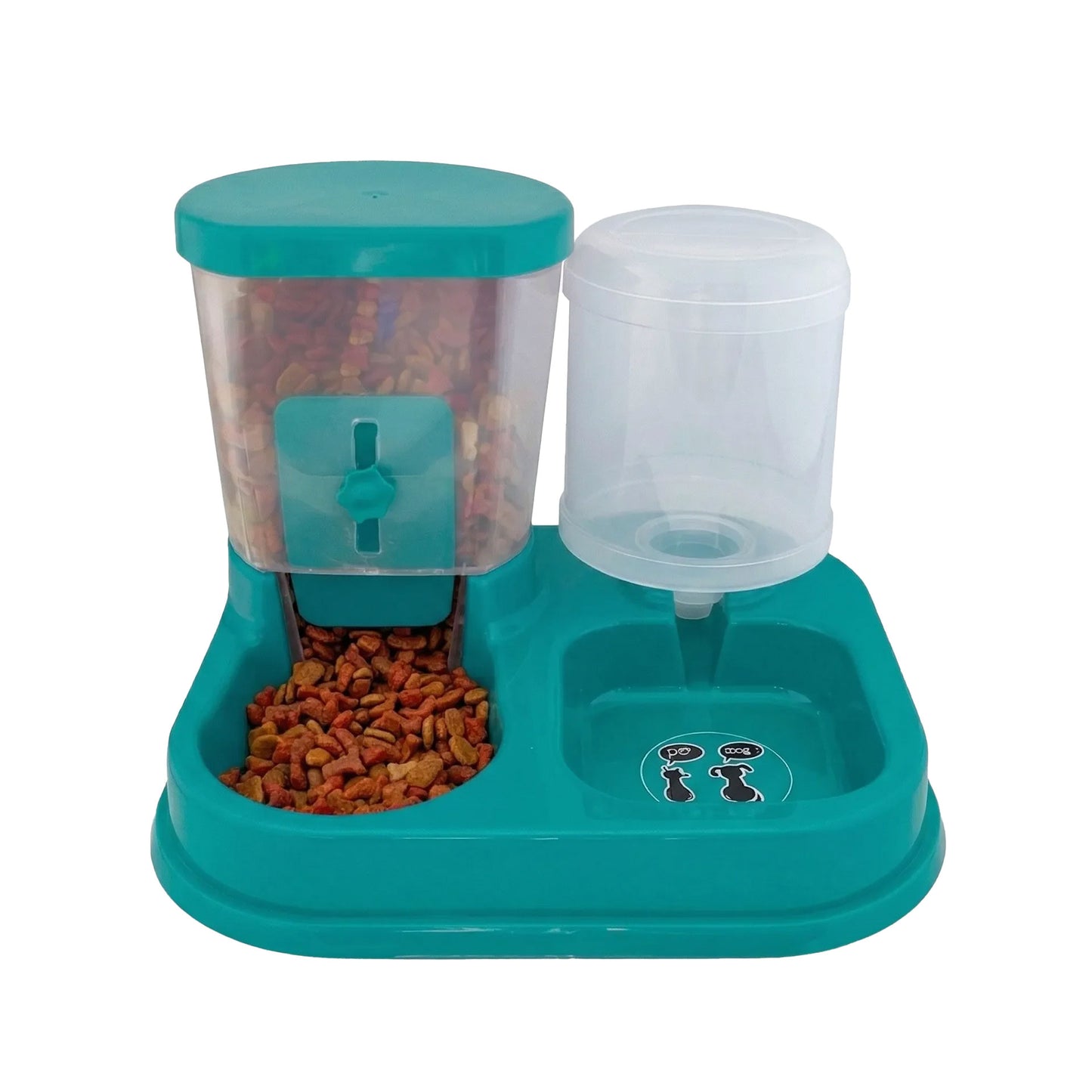 Dispensador de Alimento y Agua (Comedero y bebedero)