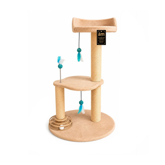 GYM Rascador Dos Pisos con Cat Tower