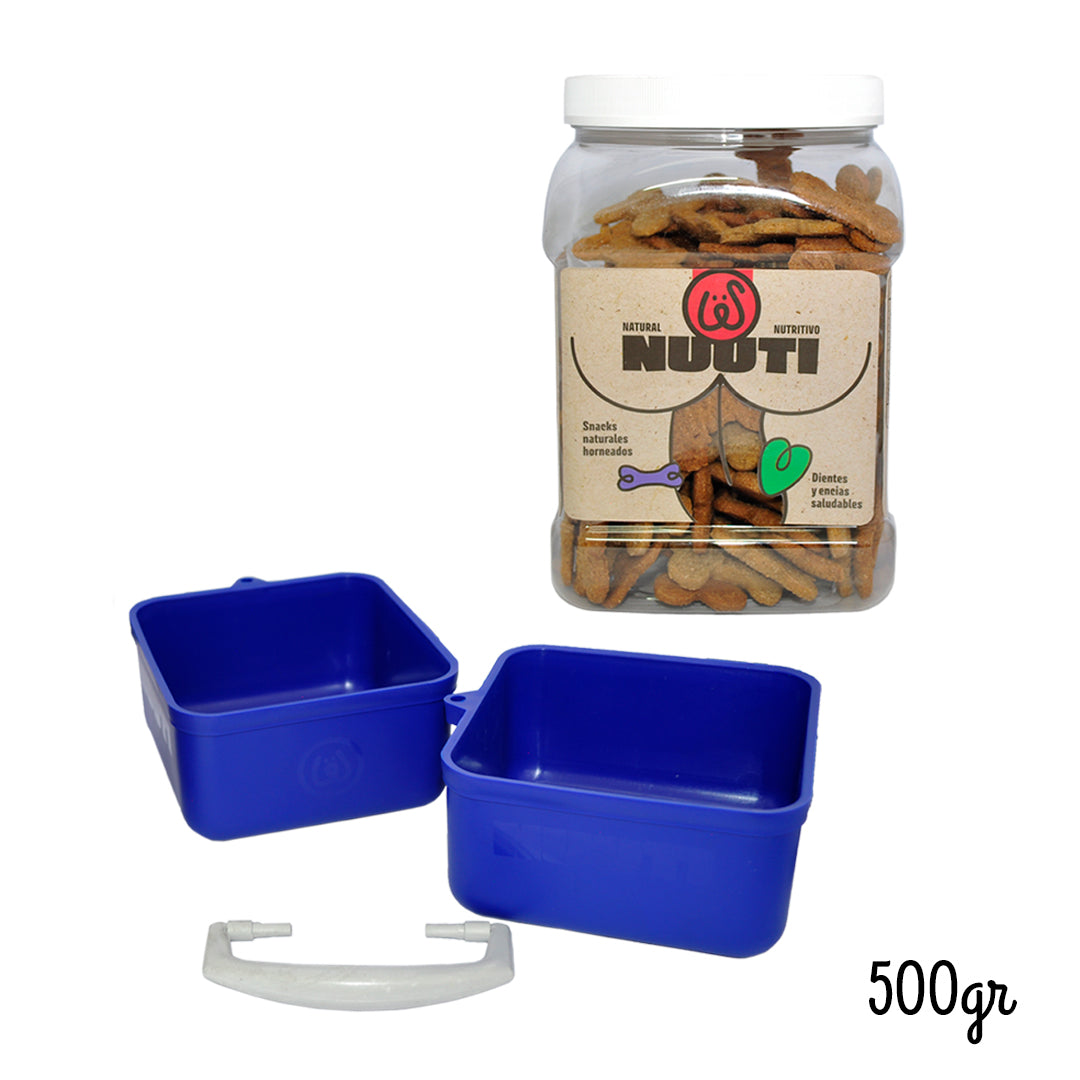 LONCHERA + GALLETAS NUUTI - 500 GR - PERRO