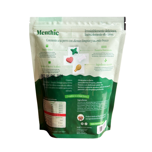 Snack Menthic Mix x 300 gr - con Pelota Dispensadora