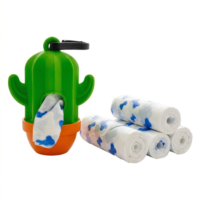 PORTABOLSAS CACTUS X 5 UNIDADES