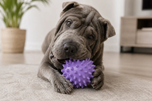 PELOTA MACIZA MASAJEADORA