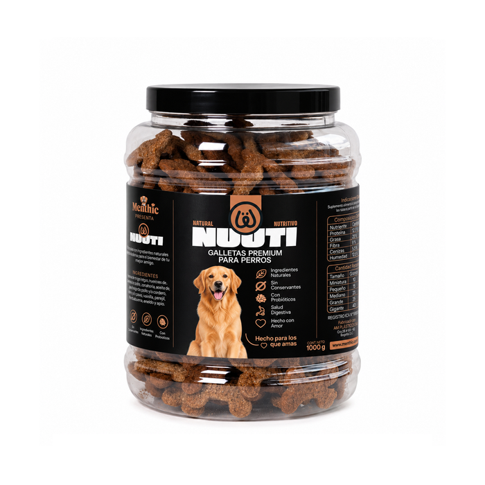 Galletas Naturales Nuuti - Bombonera 1.000 gr