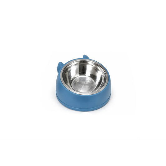 Comedero Gato con Plato Metálico