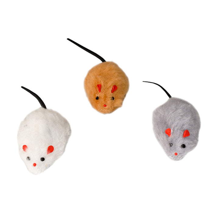 RATONES PELUCHE X 3