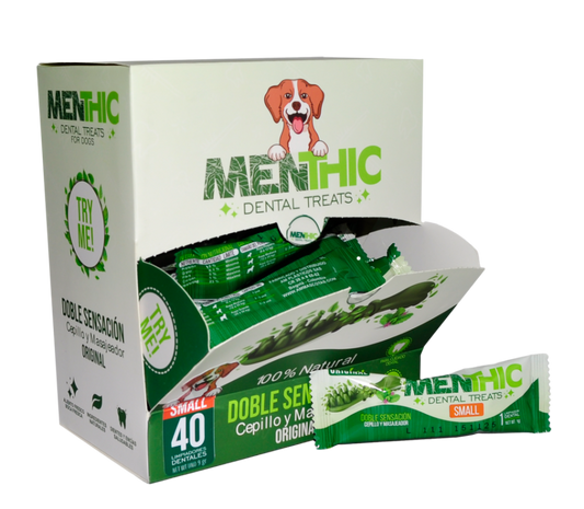 MENTHIC CAJA DISPENSADORA SACHET - TALLA  S - 40 Unid