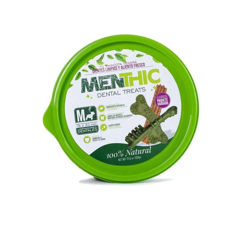 MENTHIC Dental Treats - Snack Bombonera M - 500 gr - Image 2